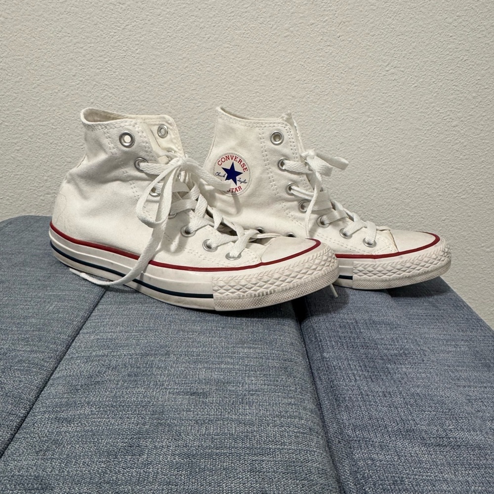 Converse All Star Chuck Taylor White Canvas High-Tops